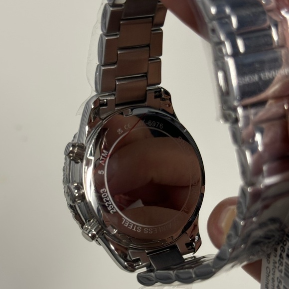 Michael Kors Layton Chronograph Stainless Steel Watch - Picture 5 of 5